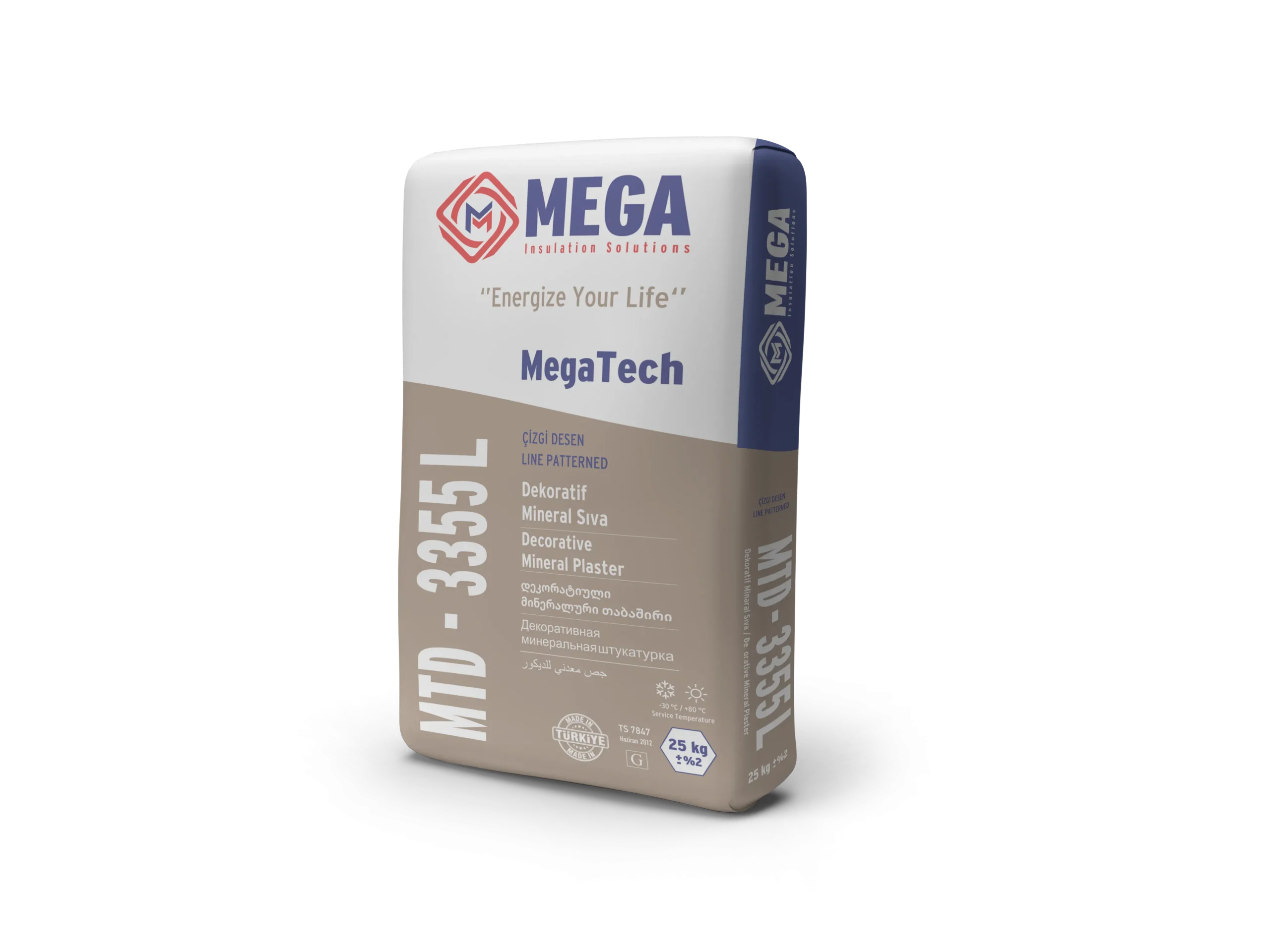 Dekoratif Mineral Sıva Çizgi Desen