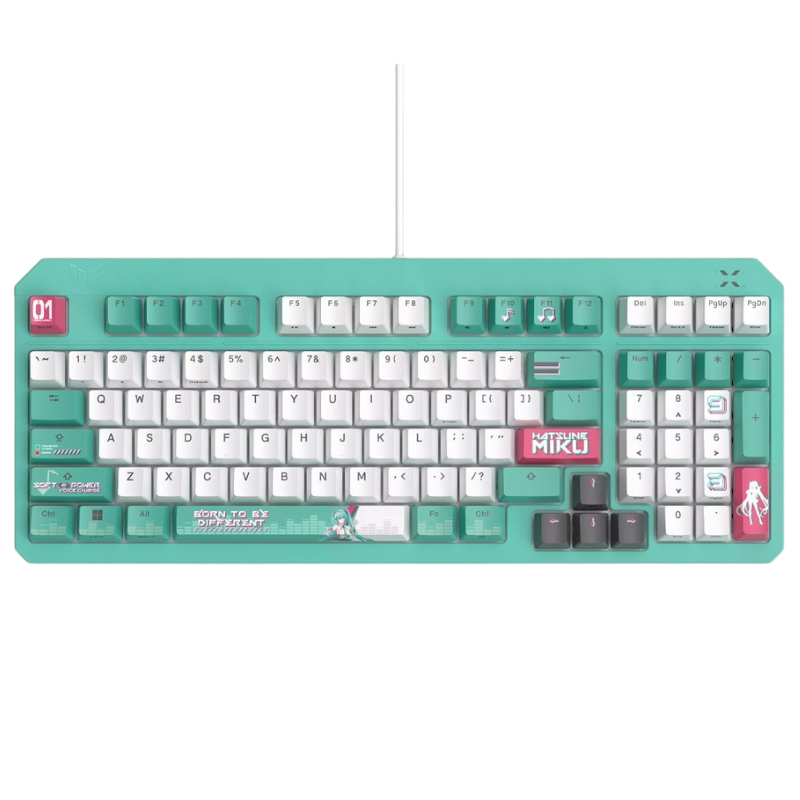 ASUS RA09 TUF Gaming K3 GEN II Hatsune Miku Klavye